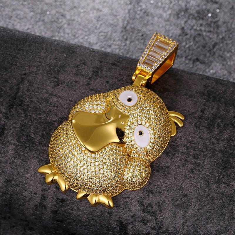 KRMN 7A “Iced Psyduck” Cartoon Pendant
