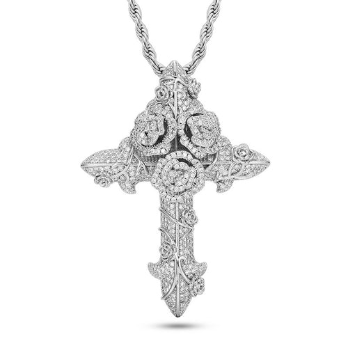 KRMN "Rose Cross" 7A pendent