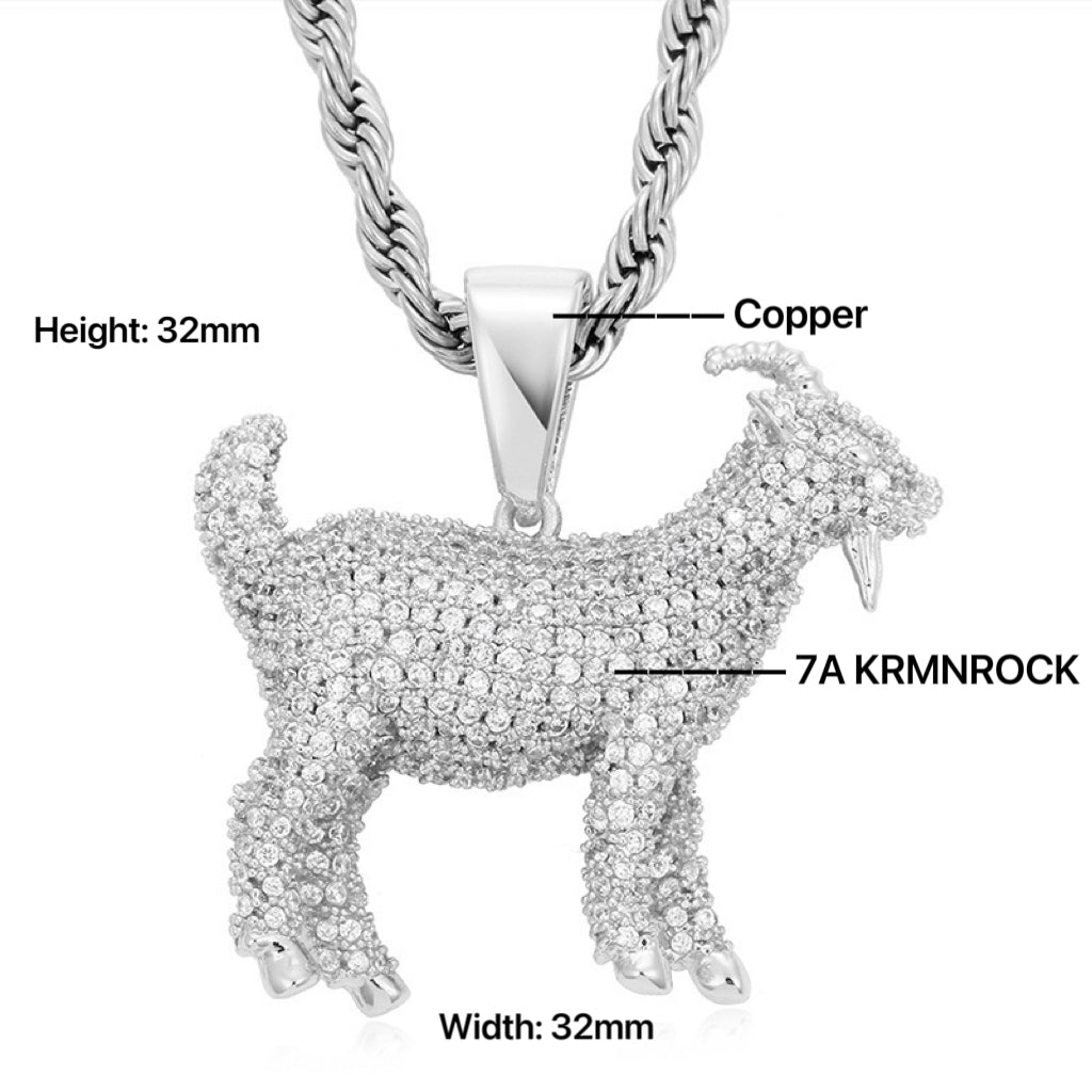 KRMN 7A “GOAT Status” Pendant