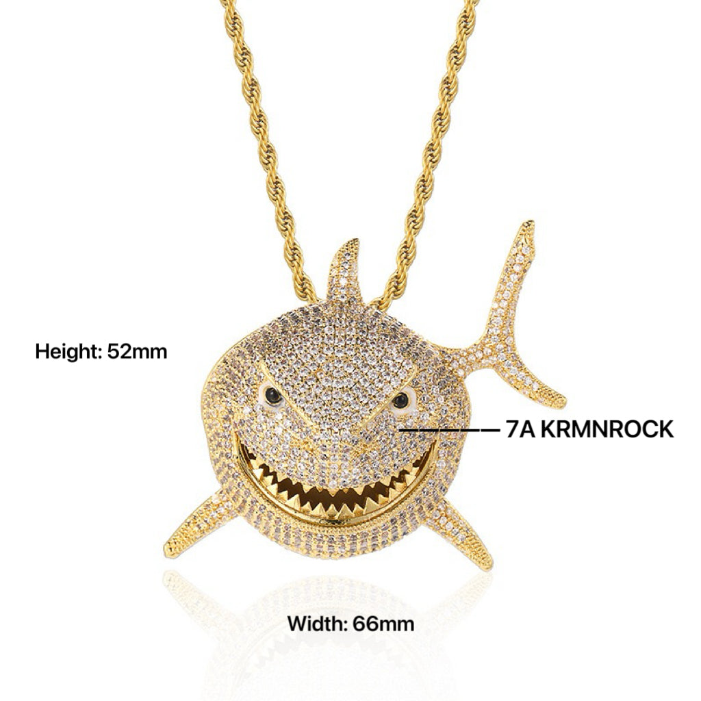 KRMN 7A “Shark Bite” Pendant