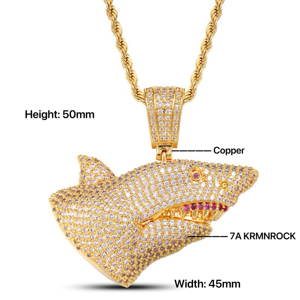 KRMN 7A “Shark Bite” Pendant