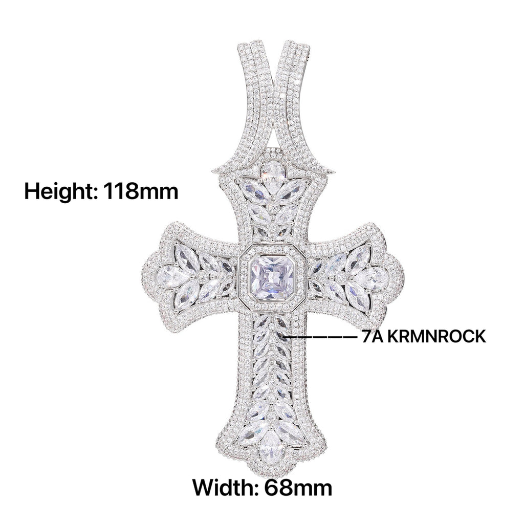 KRMN "Divine Ice XL" 7A Oversized Pendent