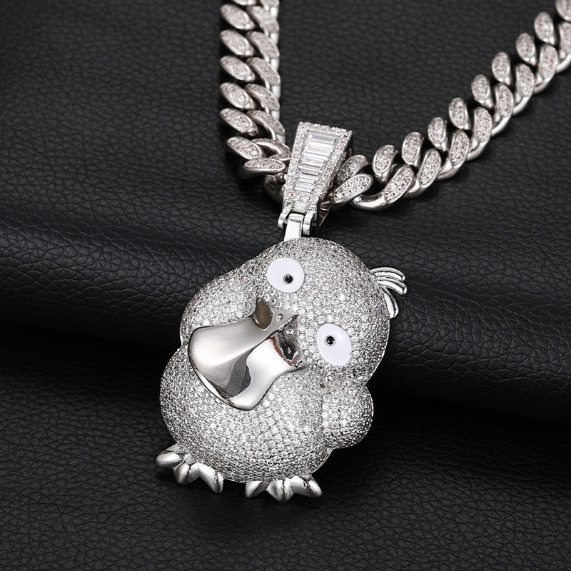 KRMN 7A “Iced Psyduck” Cartoon Pendant