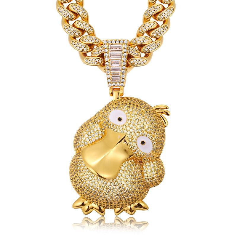 KRMN 7A “Iced Psyduck” Cartoon Pendant