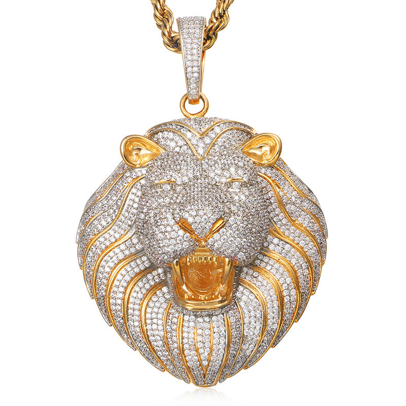 KRMN 7A “King’s Roar” XL Lion Head Pendant