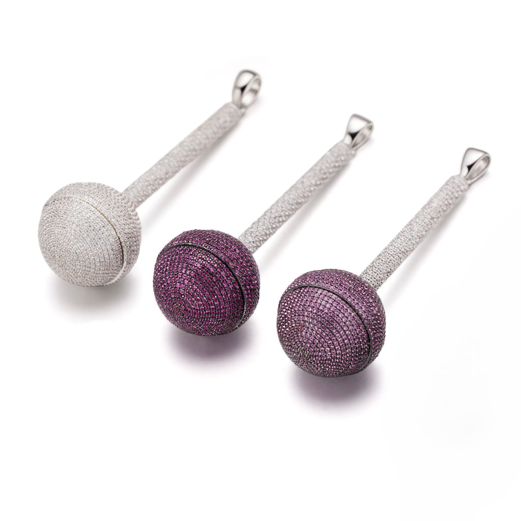 KRMN 7A “Lollipop Flex” Iced Candy Pendant